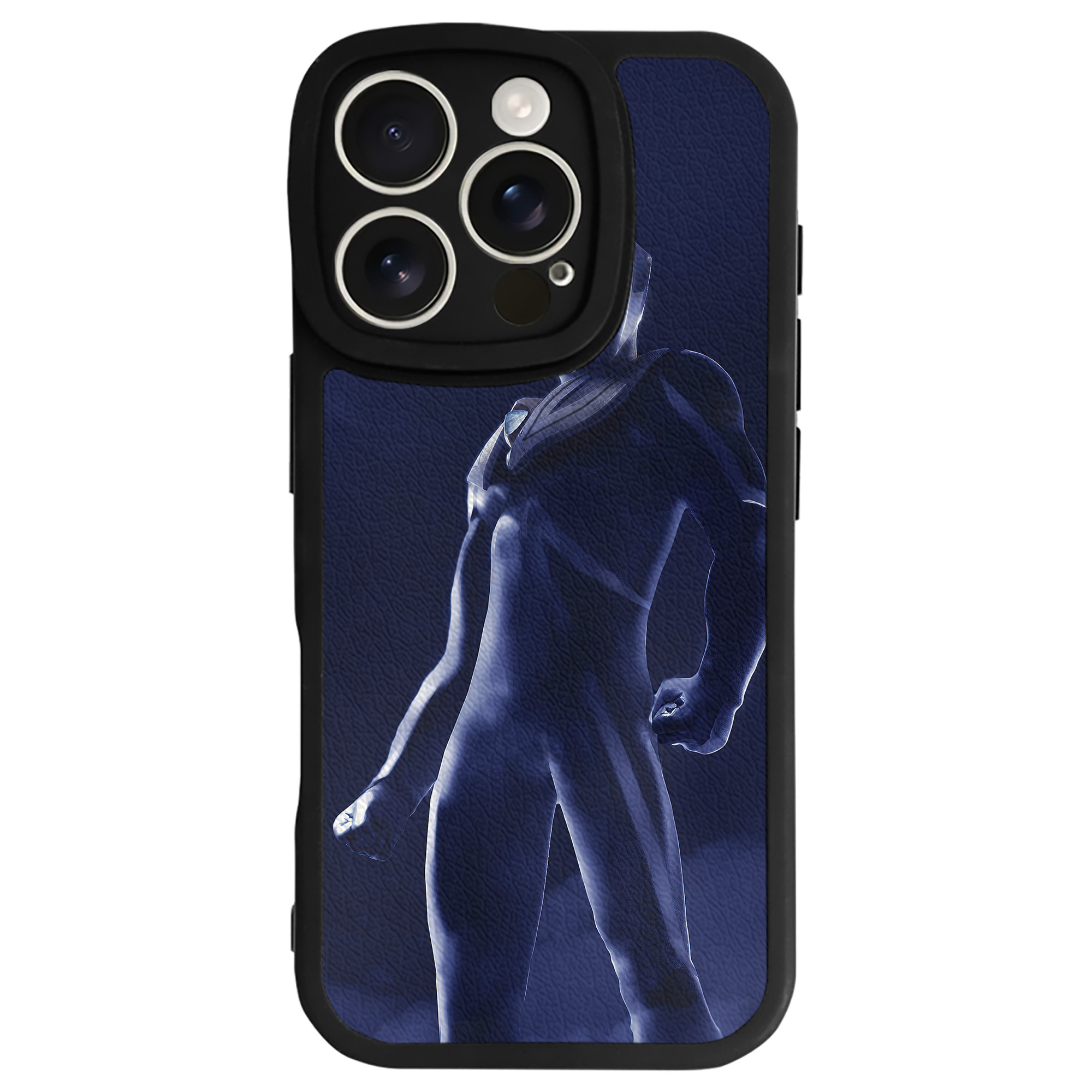 （画像用） ウルトラマン Ultraman 【iPhone 16シリーズ対応】シリコンスマホケース（レザー調） 材質：シリコン